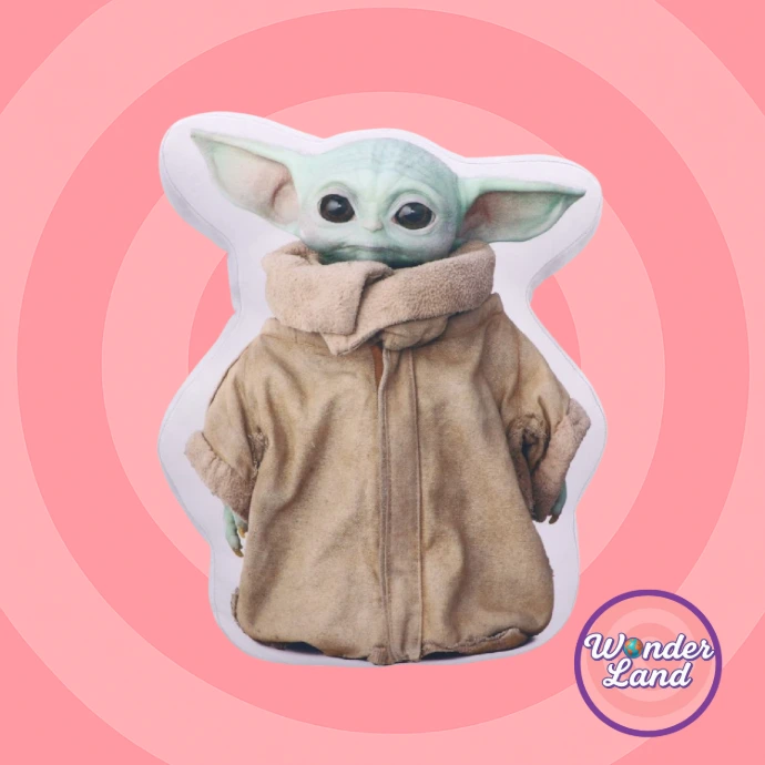 Peluche Grogu Baby Yoda Star Wars – idée cadeau officielle pour fan de la saga
