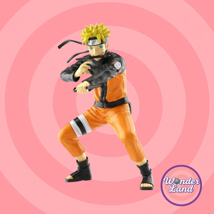 Figurine Naruto en position de combat – statue collector anime japonais
