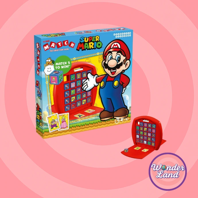 Produits dérivés Super Mario disponibles en Belgique chez Wonderland