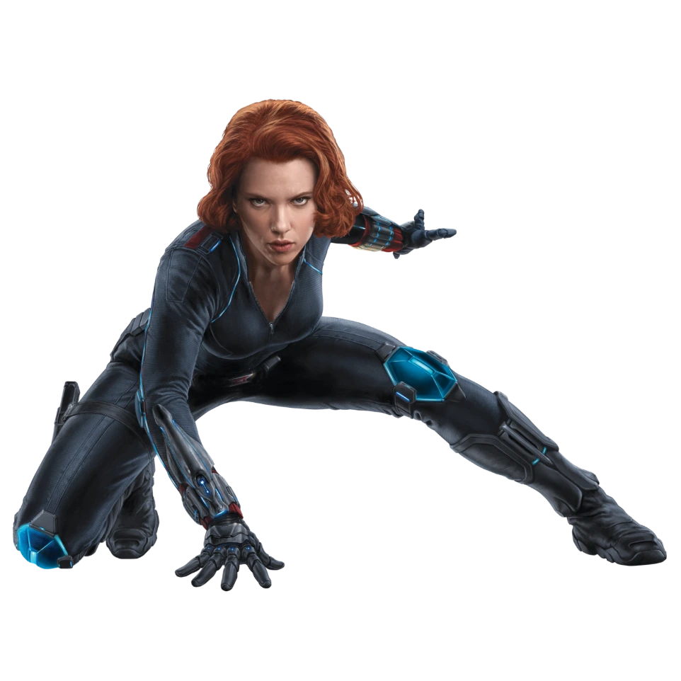 Figurine Black Widow tenue noire – espionne des Avengers