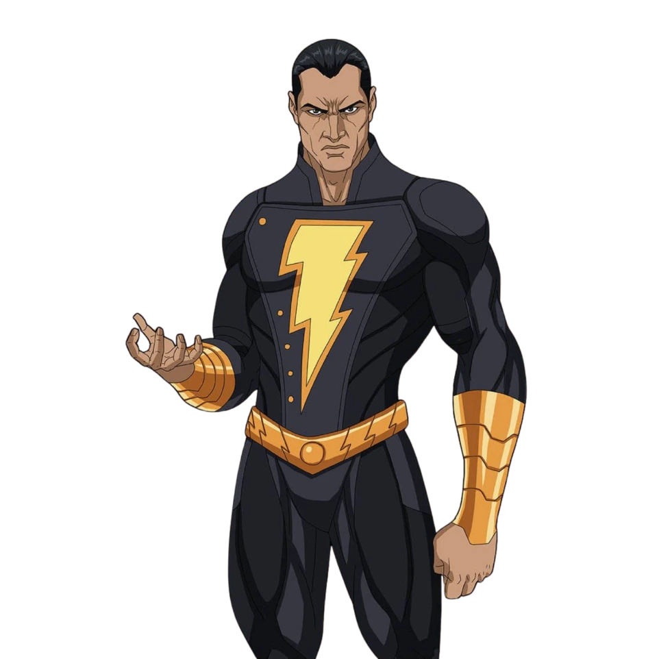 Black Adam anti-héros puissant, rival cosmique de Shazam