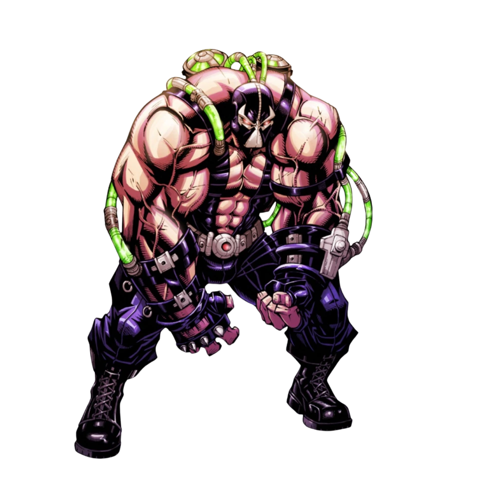 Bane adversaire redoutable de Batman, force brute et intelligence stratégique
