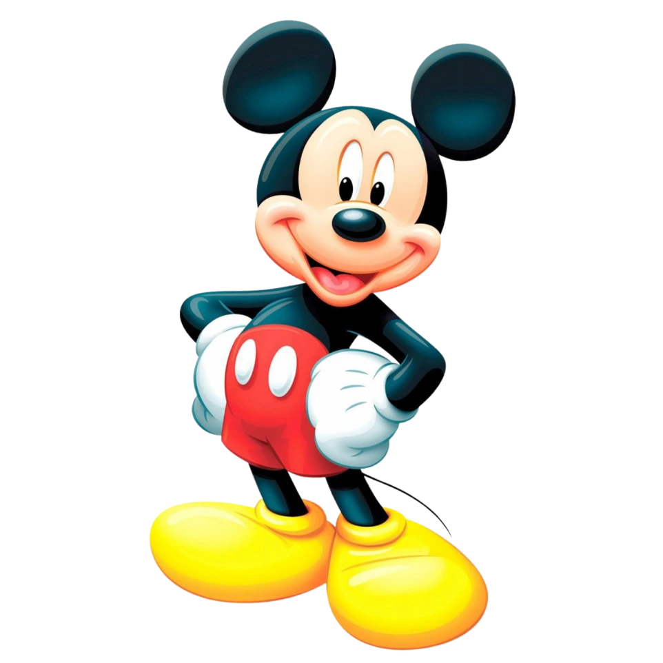 Figurine Mickey Mouse classique sous licence Disney