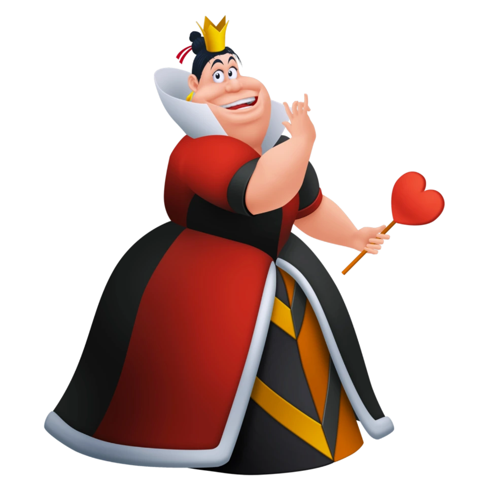 Figurine Reine de Cœur Alice au Pays des Merveilles Disney