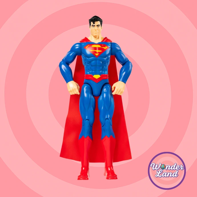 Figurine Superman avec posture héroïque DC Comics