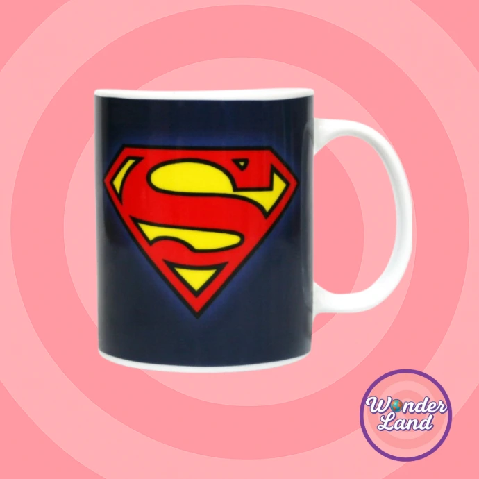 Mug Superman logo rouge et jaune DC Comics